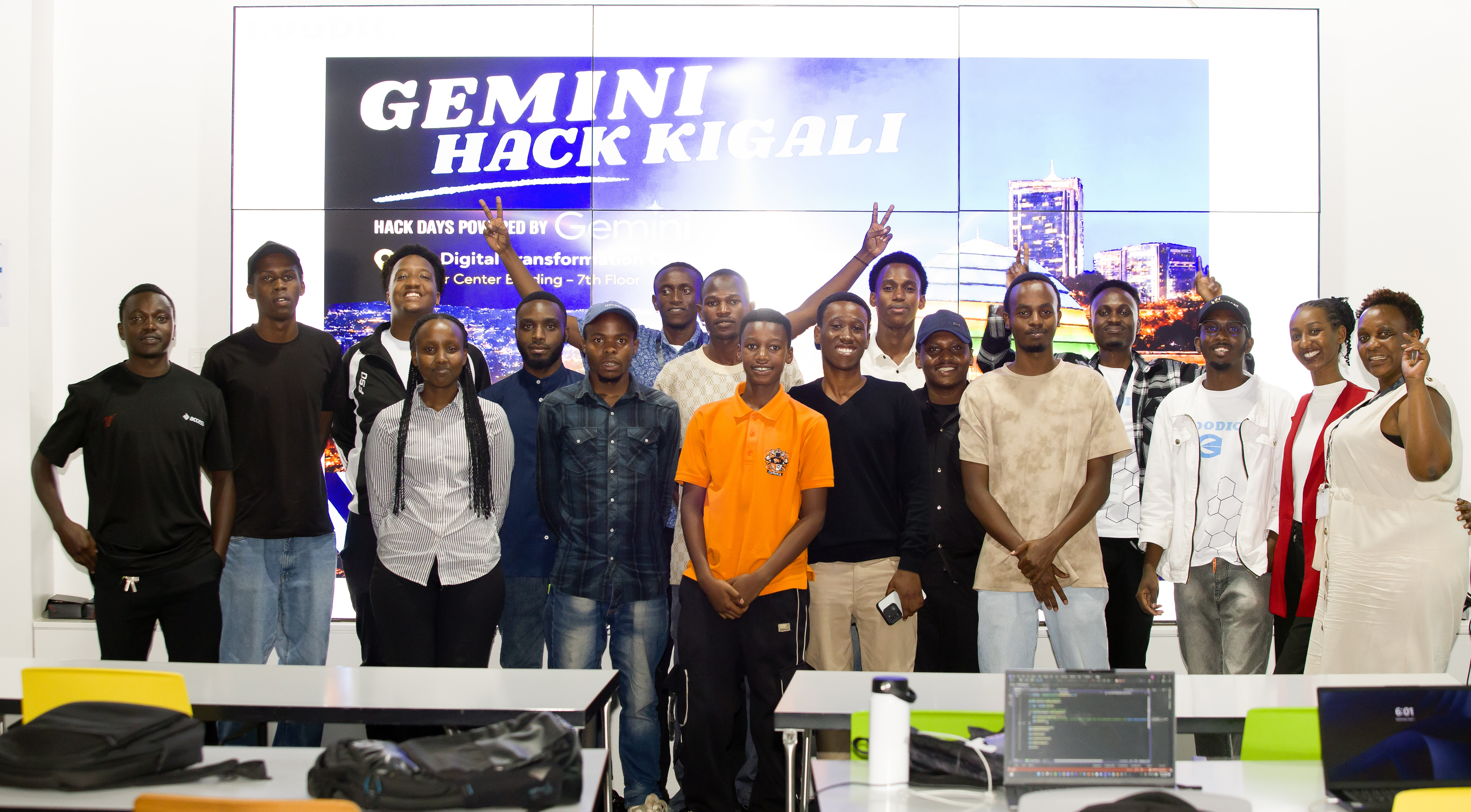 Live demo in front of the judges and audience